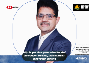 Dilip Gopinath Appointed as Head of Innovation Banking, India at HSBC Innovation Banking