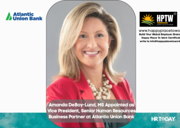 Amanda DeBoy-Lund, MS Appointed as Vice President, Senior Human Resources Business Partner at Atlantic Union Bank