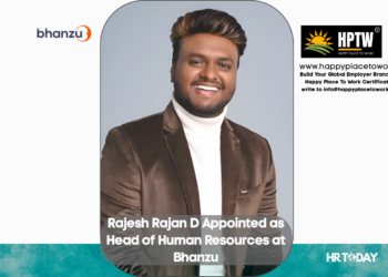Rajesh Rajan D Appointed as Head of Human Resources at Bhanzu