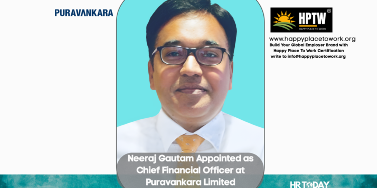 Neeraj Gautam Appointed as Chief Financial Officer at Puravankara Limited
