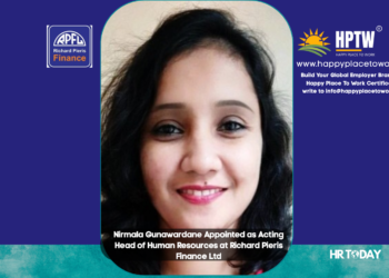 Nirmala Gunawardane Appointed as Acting Head of Human Resources at Richard Pieris Finance Ltd