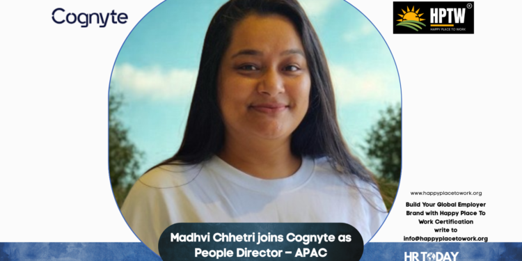 Madhvi Chhetri joins Cognyte as People Director – APAC