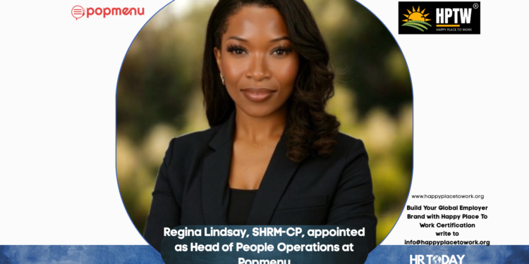 Regina Lindsay, SHRM-CP, appointed as Head of People Operations at Popmenu