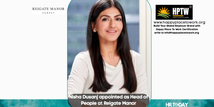 Nisha Dusanj appointed as Head of People at Reigate Manor