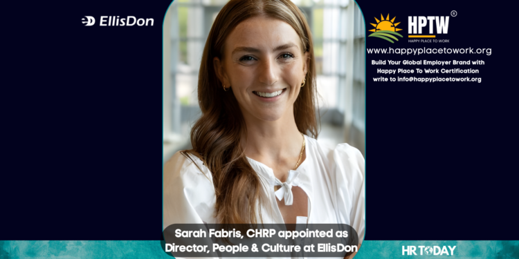 Sarah Fabris, CHRP appointed as Director, People & Culture at EllisDon