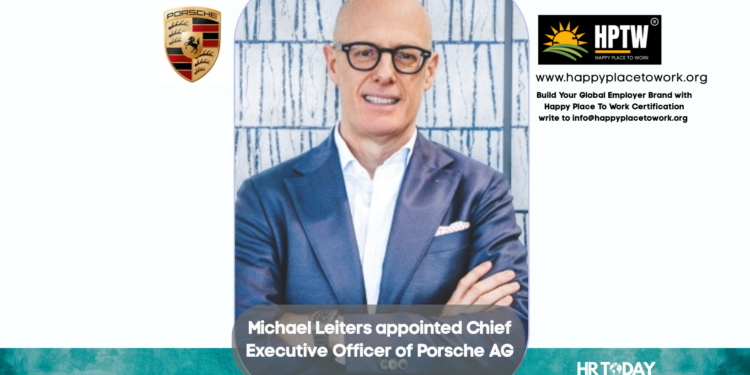Michael Leiters appointed Chief Executive Officer of Porsche AG