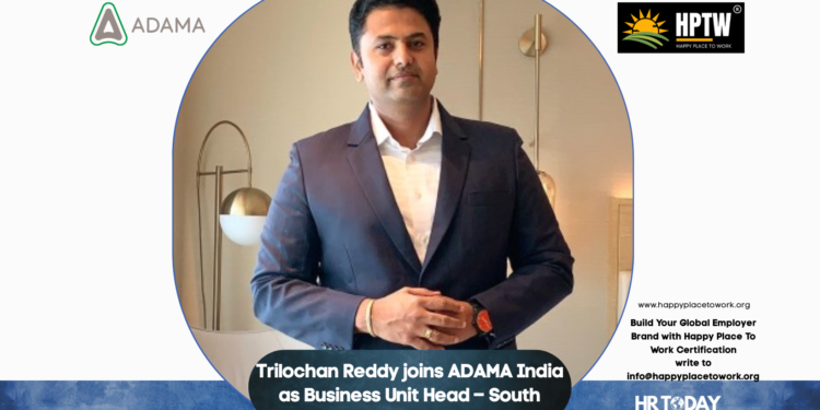 Trilochan Reddy joins ADAMA India as Business Unit Head – South