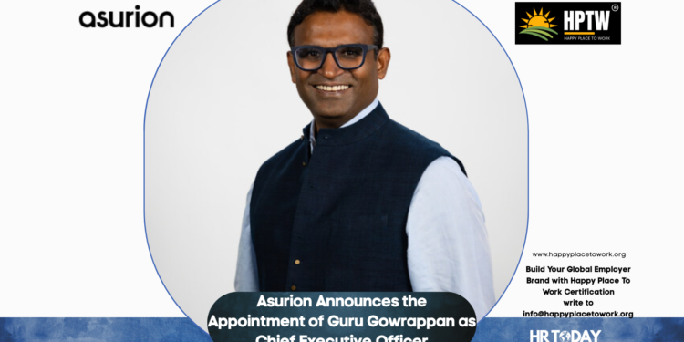 Asurion Announces the Appointment of Guru Gowrappan as Chief Executive Officer