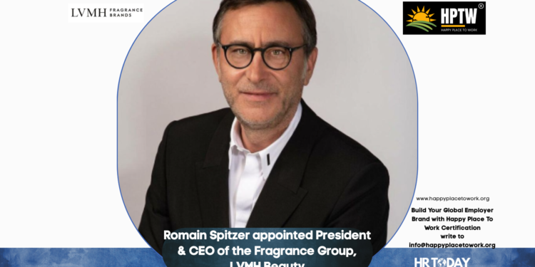 Romain Spitzer appointed President & CEO of the Fragrance Group, LVMH Beauty