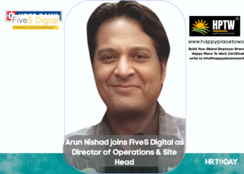 Arun Nishad joins FiveS Digital as Director of Operations & Site Head