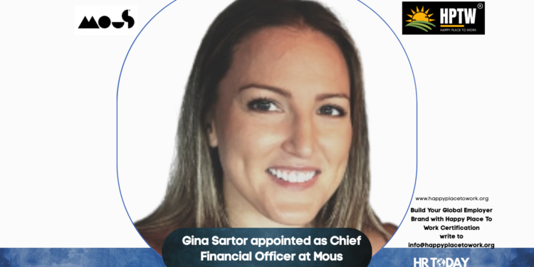 Gina Sartor appointed as Chief Financial Officer at Mous