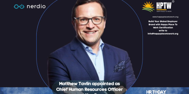 Matthew Tavlin appointed as Chief Human Resources Officer at Nerdio