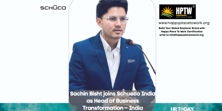 Sachin Bisht joins Schueco India as Head of Business Transformation – India