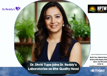 Dr. Dhrítí Tupe joins Dr. Reddy’s Laboratories as Site Quality Head