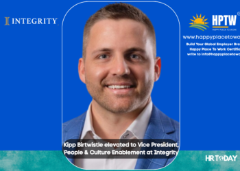 Kipp Birtwistle elevated to Vice President, People & Culture Enablement at Integrity