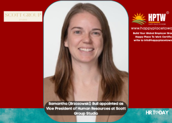 Samantha (Brzozowski) Bull appointed as Vice President of Human Resources at Scott Group Studio