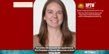 Samantha (Brzozowski) Bull appointed as Vice President of Human Resources at Scott Group Studio