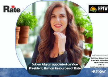 Jaklen Alkyan appointed as Vice President, Human Resources at Rate