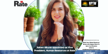 Jaklen Alkyan appointed as Vice President, Human Resources at Rate