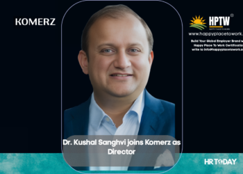 Dr. Kushal Sanghvi joins Komerz as Director
