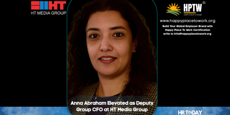 Anna Abraham Elevated as Deputy Group CFO at HT Media Group