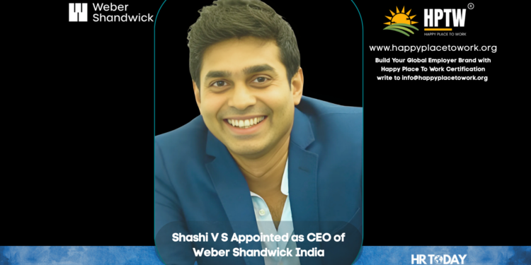 Shashi V S Appointed as CEO of Weber Shandwick India