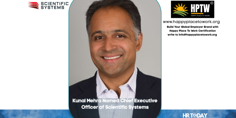 Kunal Mehra Named Chief Executive Officer of Scientific Systems
