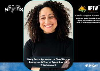 Cindy Garas Appointed as Chief Human Resources Officer at Spurs Sports & Entertainment