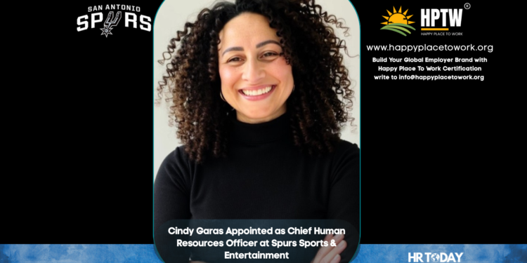 Cindy Garas Appointed as Chief Human Resources Officer at Spurs Sports & Entertainment