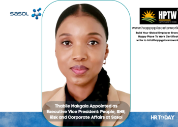 Thabile Makgala Appointed as Executive Vice President: People, SHE, Risk and Corporate Affairs at Sasol