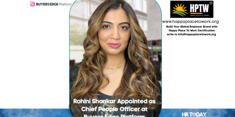 Rohini Shankar Appointed as Chief People Officer at Buyers Edge Platform