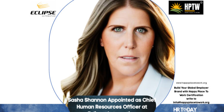 Sasha Shannon Appointed as Chief Human Resources Officer at Eclipse Automation