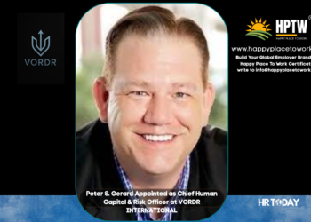 Peter S. Gerard Appointed as Chief Human Capital & Risk Officer at VORDR INTERNATIONAL