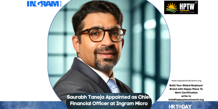 Saurabh Taneja Appointed as Chief Financial Officer at Ingram Micro