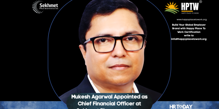 Mukesh Agarwal Appointed as Chief Financial Officer at Sekhmet Pharmaventures
