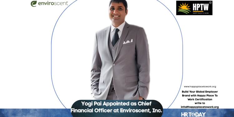 Yogi Pai Appointed as Chief Financial Officer at Enviroscent, Inc.