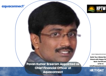 Pavan Kumar Sreeram Appointed as Chief Financial Officer at Aquaconnect