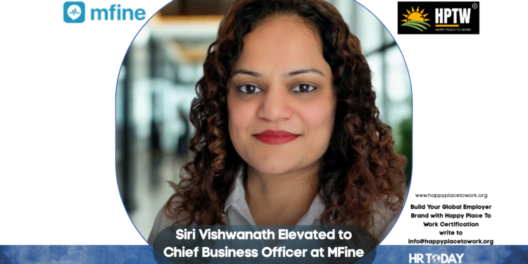 Siri Vishwanath Elevated to Chief Business Officer at MFine