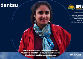 Harini Muralidharan, GPHR Appointed as Cluster HR Director – India, Finance Services & India Business Platforms at dentsu