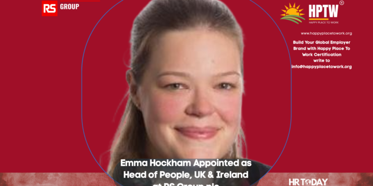 Emma Hockham Appointed as Head of People, UK & Ireland at RS Group plc