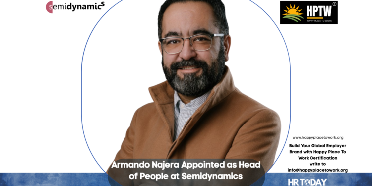 Armando Najera Appointed as Head of People at Semidynamics