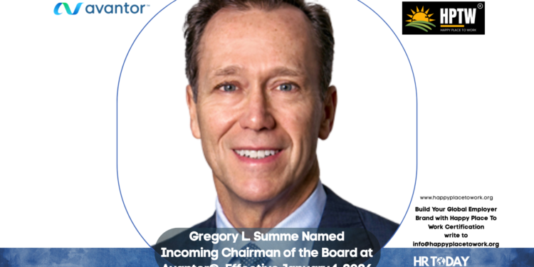 Gregory L. Summe Named Incoming Chairman of the Board at Avantor®, Effective January 1, 2026