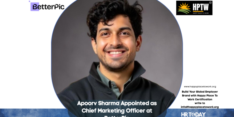 Apoorv Sharma Appointed as Chief Marketing Officer at BetterPic