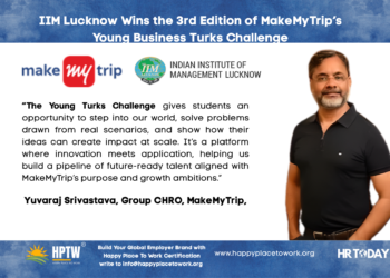 IIM Lucknow Wins the 3rd Edition of MakeMyTrip’s Young Business Turks Challenge