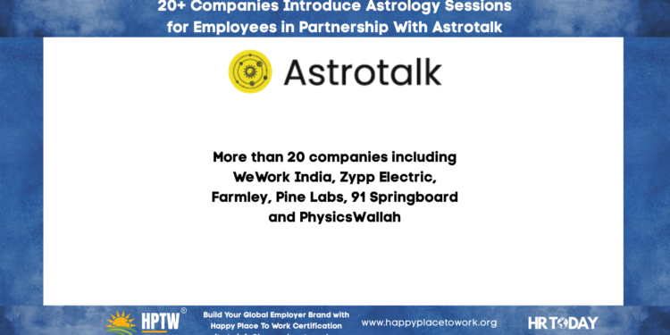 20+ Companies Introduce Astrology Sessions for Employees in Partnership With Astrotalk