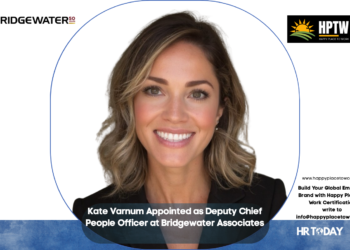 Kate Varnum Appointed as Deputy Chief People Officer at Bridgewater Associates