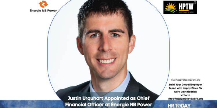 Justin Urquhart Appointed as Chief Financial Officer at Énergie NB Power