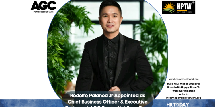 Rodolfo Palanca Jr Appointed as Chief Business Officer & Executive Partner at AGC Power Holdings Corp