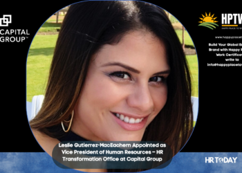Leslie Gutierrez-MacEachern Appointed as Vice President of Human Resources – HR Transformation Office at Capital Group