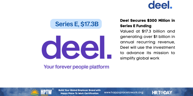 Deel Secures $300 Million in Series E Funding